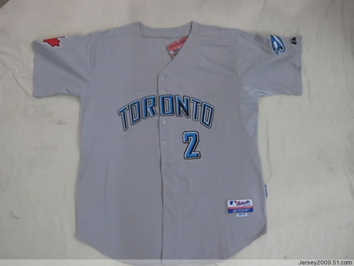Toronto Blue Jays #2 Hill Grey Jerseys.,We sell and wholesale Toronto Blue Jays #2 Hill Grey Jerseys. on line form chian!