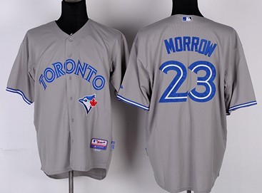 Toronto Blue Jays #23 Brandon Morrow 2012 Gray Jerseys,We sell and wholesale Toronto Blue Jays #23 Brandon Morrow 2012 Gray Jerseys on line form chian!
