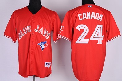 Toronto Blue Jays #24 Canada 2012 Red Jerseys,We sell and wholesale Toronto Blue Jays #24 Canada 2012 Red Jerseys on line form chian!