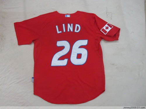 Toronto Blue Jays #26 Lind red Jerseys,We sell and wholesale Toronto Blue Jays #26 Lind red Jerseys on line form chian!