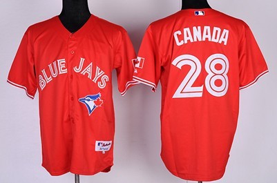 Toronto Blue Jays #28 Canada 2012 Red Jerseys,We sell and wholesale Toronto Blue Jays #28 Canada 2012 Red Jerseys on line form chian!