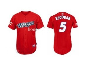 Toronto Blue Jays #5 Escobar Red Jerseys,We sell and wholesale Toronto Blue Jays #5 Escobar Red Jerseys on line form chian!