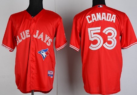 Toronto Blue Jays #53 Canada 2012 Red Jerseys,We sell and wholesale Toronto Blue Jays #53 Canada 2012 Red Jerseys on line form chian!