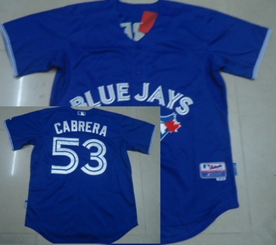 Toronto Blue Jays #53 Melky Cabrera 2012 Blue Jerseys,We sell and wholesale Toronto Blue Jays #53 Melky Cabrera 2012 Blue Jerseys on line form chian!