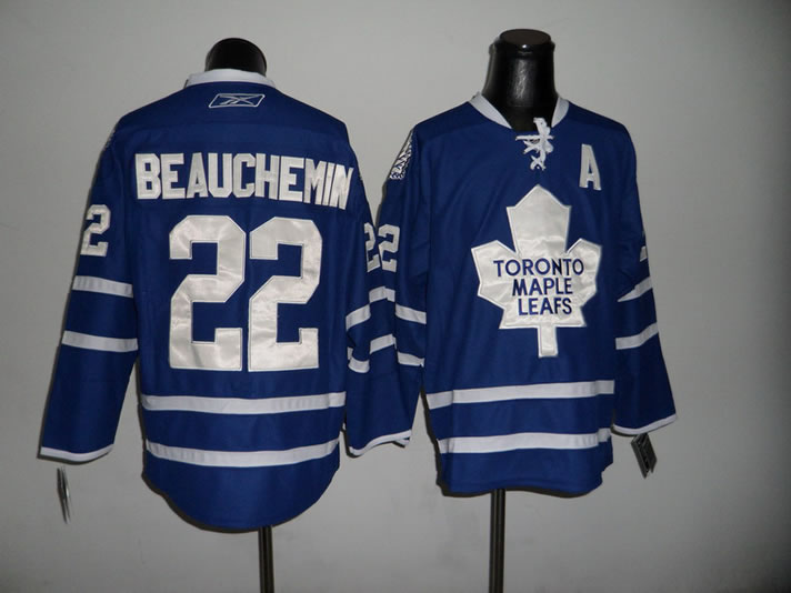 Toronto Maple Leafs #22 beauchemin blue Jerseys,We sell and wholesale Toronto Maple Leafs #22 beauchemin blue Jerseys on line form chian!
