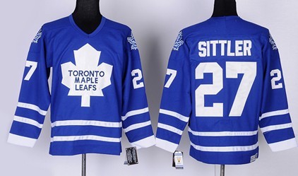 Toronto Maple Leafs #27 Darryl Sittler Blue Throwback CCM Jerseys,We sell and wholesale Toronto Maple Leafs #27 Darryl Sittler Blue Throwback CCM Jerseys on line form chian!