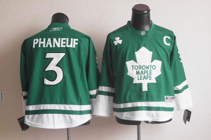 Toronto Maple Leafs #3 phaneuf green Jerseys,We sell and wholesale Toronto Maple Leafs #3 phaneuf green Jerseys on line form chian!