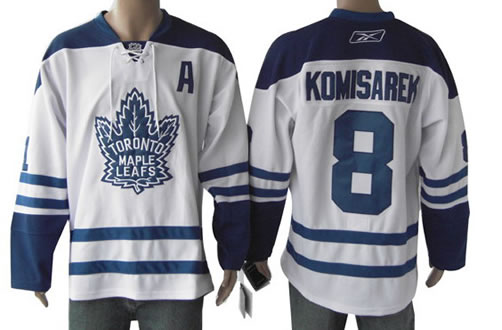Toronto Maple Leafs #8 komisarek white Jerseys,We sell and wholesale Toronto Maple Leafs #8 komisarek white Jerseys on line form chian!