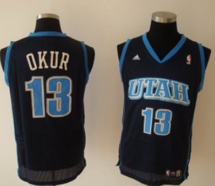 Utah Jazz #13 OKUR dark blue Jerseys,We sell and wholesale Utah Jazz #13 OKUR dark blue Jerseys on line form chian!