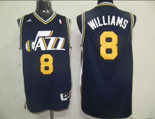 Utah Jazz #8 WILLIAMS Nany blue Swingman Jerseys,We sell and wholesale Utah Jazz #8 WILLIAMS Nany blue Swingman Jerseys on line form chian!