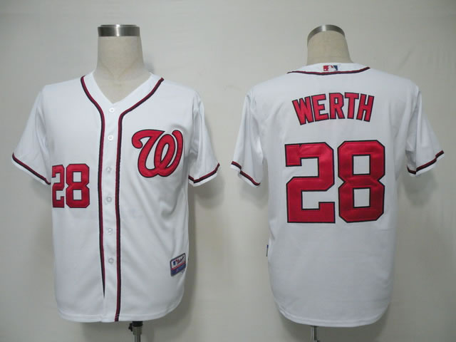 Washington Nationals #28 Werth White Cool Base Jerseys,We sell and wholesale Washington Nationals #28 Werth White Cool Base Jerseys on line form chian!