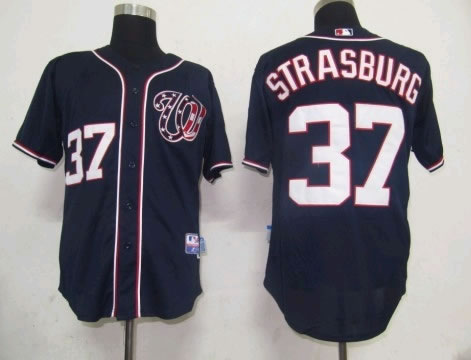Washington Nationals #37 Strasburg Blue 2011 NEW Jerseys,We sell and wholesale Washington Nationals #37 Strasburg Blue 2011 NEW Jerseys on line form chian!