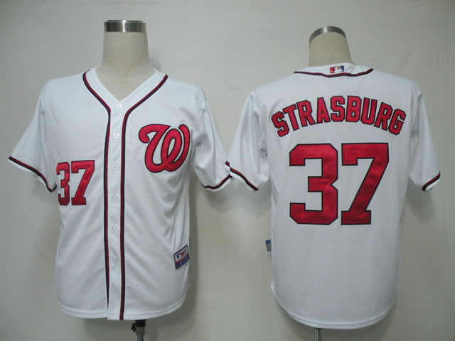 Washington Nationals #37 Strasburg White Cool Base Jerseys,We sell and wholesale Washington Nationals #37 Strasburg White Cool Base Jerseys on line form chian!