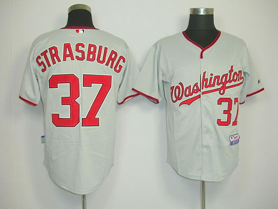 Washington Nationals #37 Strasburg cream Jerseys,We sell and wholesale Washington Nationals #37 Strasburg cream Jerseys on line form chian!