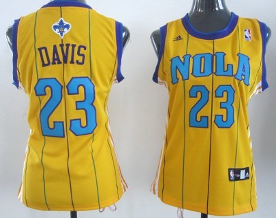 Women's Charlotte Hornets #23 Anthony Davis Revolution 30 Swingman Yellow Jerseys,We sell and wholesale Women's Charlotte Hornets #23 Anthony Davis Revolution 30 Swingman Yellow Jerseys on line form chian!