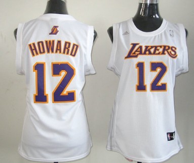 Women's Los Angeles Lakers #12 Dwight Howard Revolution 30 Swingman White Jerseys,We sell and wholesale Women's Los Angeles Lakers #12 Dwight Howard Revolution 30 Swingman White Jerseys on line form chian!