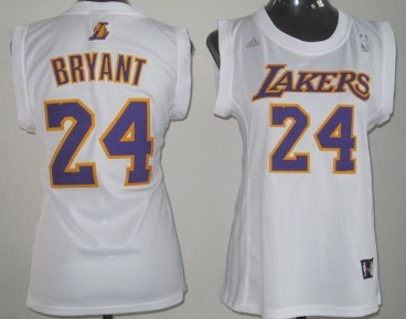 Women's Los Angeles Lakers #24 Kobe Bryant Revolution 30 Swingman White Jerseys,We sell and wholesale Women's Los Angeles Lakers #24 Kobe Bryant Revolution 30 Swingman White Jerseys on line form chian!
