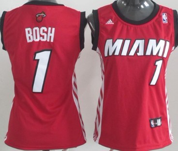 Women's Miami Heat #1 Chris Bosh Revolution 30 Swingman Red Jerseys,We sell and wholesale Women's Miami Heat #1 Chris Bosh Revolution 30 Swingman Red Jerseys on line form chian!