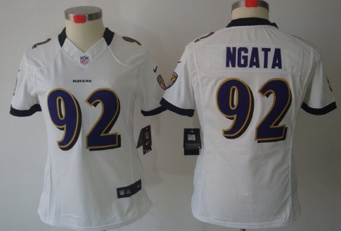 Women's Nike Limited Baltimore Ravens #92 Haloti Ngata White Jerseys,We sell and wholesale Women's Nike Limited Baltimore Ravens #92 Haloti Ngata White Jerseys on line form chian!