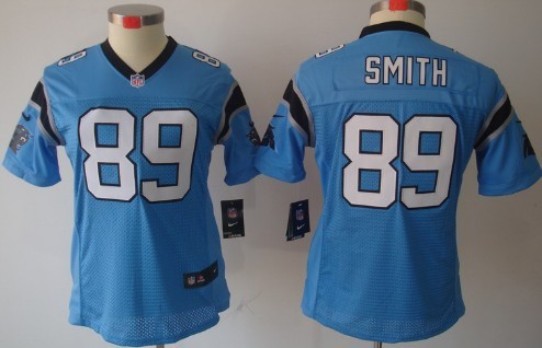 Women's Nike Limited Carolina Panthers #89 Steve Smith Light Blue Jerseys,We sell and wholesale Women's Nike Limited Carolina Panthers #89 Steve Smith Light Blue Jerseys on line form chian!