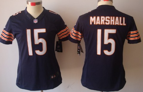 Women's Nike Limited Chicago Bears #15 Brandon Marshall Blue Jerseys,We sell and wholesale Women's Nike Limited Chicago Bears #15 Brandon Marshall Blue Jerseys on line form chian!