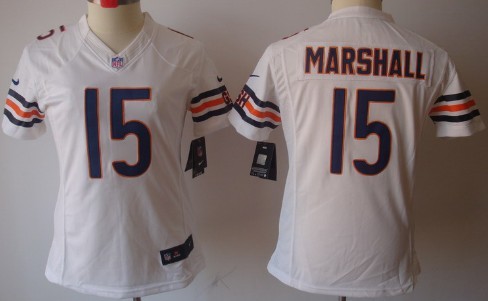 Women's Nike Limited Chicago Bears #15 Brandon Marshall White Jerseys,We sell and wholesale Women's Nike Limited Chicago Bears #15 Brandon Marshall White Jerseys on line form chian!
