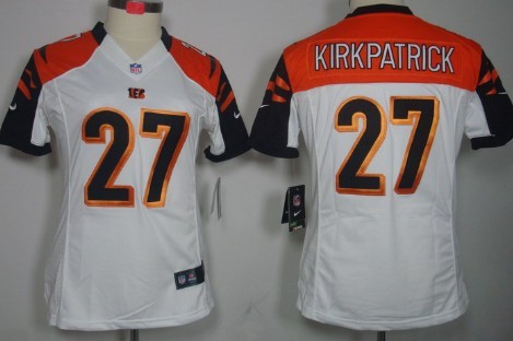 Women's Nike Limited Cincinnati Bengals #27 Dre Kirkpatrick White Jerseys,We sell and wholesale Women's Nike Limited Cincinnati Bengals #27 Dre Kirkpatrick White Jerseys on line form chian!