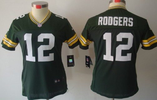 Women's Nike Limited Green Bay Packers #12 Aaron Rodgers Green Jerseys,We sell and wholesale Women's Nike Limited Green Bay Packers #12 Aaron Rodgers Green Jerseys on line form chian!