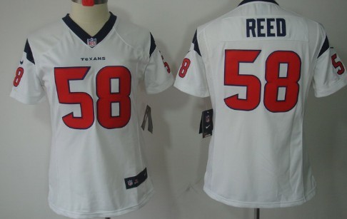 Women's Nike Limited Houston Texans #58 Brooks Reed White Jerseys,We sell and wholesale Women's Nike Limited Houston Texans #58 Brooks Reed White Jerseys on line form chian!