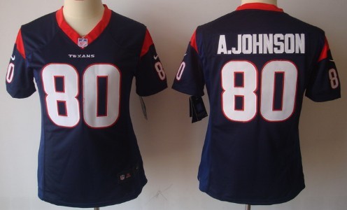 Women's Nike Limited Houston Texans #80 Andre Johnson Blue Jerseys,We sell and wholesale Women's Nike Limited Houston Texans #80 Andre Johnson Blue Jerseys on line form chian!