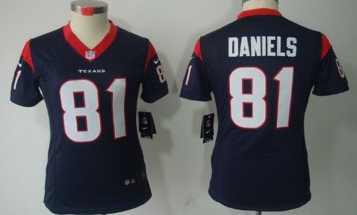 Women's Nike Limited Houston Texans #81 Owen Daniels Blue Jerseys,We sell and wholesale Women's Nike Limited Houston Texans #81 Owen Daniels Blue Jerseys on line form chian!