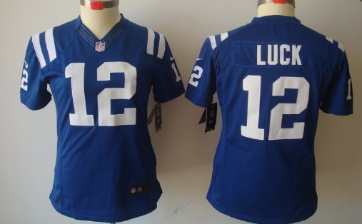 Women's Nike Limited Indianapolis Colts #12 Andrew Luck Blue Jerseys,We sell and wholesale Women's Nike Limited Indianapolis Colts #12 Andrew Luck Blue Jerseys on line form chian!