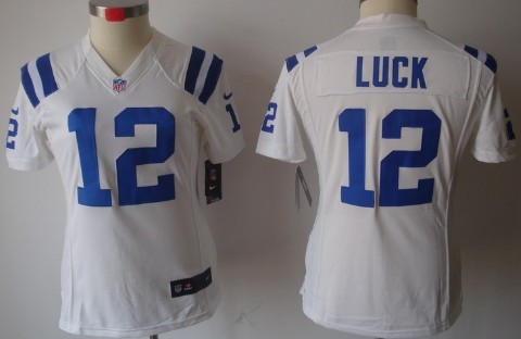 Women's Nike Limited Indianapolis Colts #12 Andrew Luck White Jerseys,We sell and wholesale Women's Nike Limited Indianapolis Colts #12 Andrew Luck White Jerseys on line form chian!