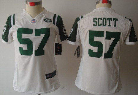 Women's Nike Limited New York Jets #57 Bart Scott White Jerseys,We sell and wholesale Women's Nike Limited New York Jets #57 Bart Scott White Jerseys on line form chian!