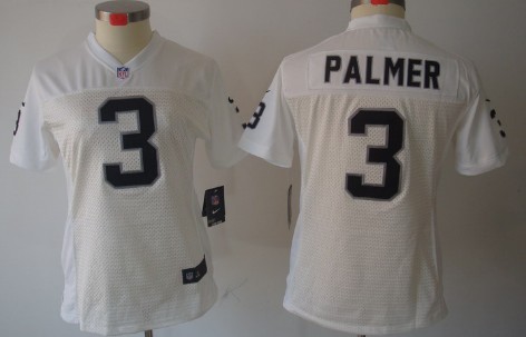 Women's Nike Limited Oakland Raiders #3 Carson Palmer White Jerseys,We sell and wholesale Women's Nike Limited Oakland Raiders #3 Carson Palmer White Jerseys on line form chian!