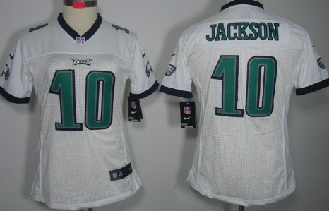 Women's Nike Limited Philadelphia Eagles #10 DeSean Jackson White Jerseys,We sell and wholesale Women's Nike Limited Philadelphia Eagles #10 DeSean Jackson White Jerseys on line form chian!