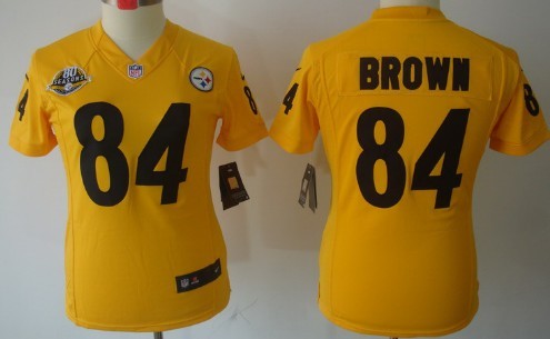 Women's Nike Limited Pittsburgh Steelers #84 Antonio Brown Yellow Jerseys,We sell and wholesale Women's Nike Limited Pittsburgh Steelers #84 Antonio Brown Yellow Jerseys on line form chian!