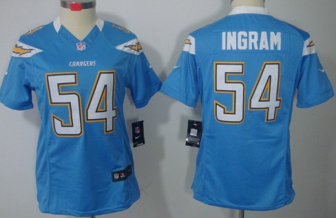 Women's Nike Limited San Diego Chargers #54 Melvin Ingram Light Blue Jerseys,We sell and wholesale Women's Nike Limited San Diego Chargers #54 Melvin Ingram Light Blue Jerseys on line form chian!