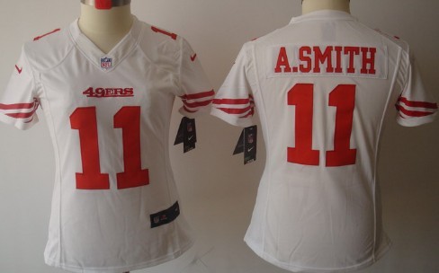 Women's Nike Limited San Francisco 49ers #11 Alex Smith White Jerseys,We sell and wholesale Women's Nike Limited San Francisco 49ers #11 Alex Smith White Jerseys on line form chian!