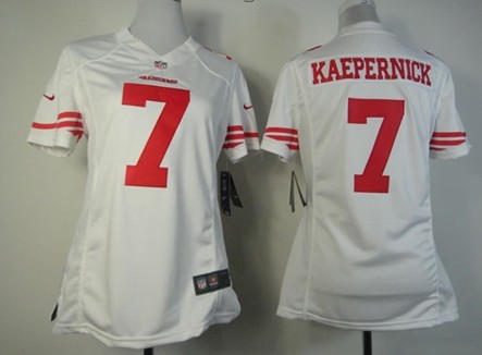 Women's Nike Limited San Francisco 49ers #7 Colin Kaepernick White Jerseys,We sell and wholesale Women's Nike Limited San Francisco 49ers #7 Colin Kaepernick White Jerseys on line form chian!