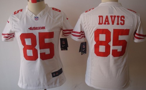 Women's Nike Limited San Francisco 49ers #85 Vernon Davis White Jerseys,We sell and wholesale Women's Nike Limited San Francisco 49ers #85 Vernon Davis White Jerseys on line form chian!