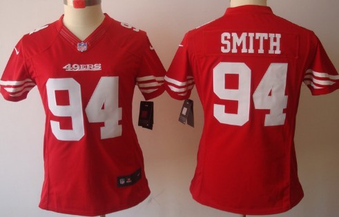 Women's Nike Limited San Francisco 49ers #94 Justin Smith Red Jerseys,We sell and wholesale Women's Nike Limited San Francisco 49ers #94 Justin Smith Red Jerseys on line form chian!