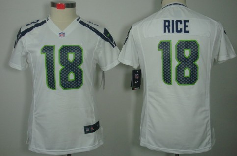 Women's Nike Limited Seattle Seahawks #18 Sidney Rice White Jerseys,We sell and wholesale Women's Nike Limited Seattle Seahawks #18 Sidney Rice White Jerseys on line form chian!
