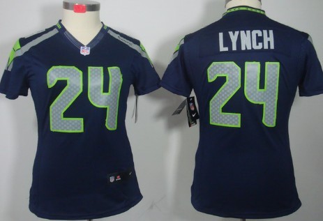 Women's Nike Limited Seattle Seahawks #24 Marshawn Lynch Blue Jerseys,We sell and wholesale Women's Nike Limited Seattle Seahawks #24 Marshawn Lynch Blue Jerseys on line form chian!