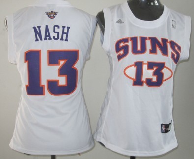 Women's Phoenix Suns #13 Steve Nash Revolution 30 Swingman White Jerseys,We sell and wholesale Women's Phoenix Suns #13 Steve Nash Revolution 30 Swingman White Jerseys on line form chian!