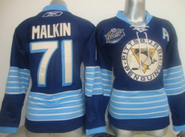 Women's Pittsburgh Penguins #71 Malkin Navy Blue Jerseys,We sell and wholesale Women's Pittsburgh Penguins #71 Malkin Navy Blue Jerseys on line form chian!