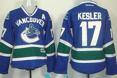 Women's Vancouver Canucks #17 Ryan Kesler Blue Jerseys,We sell and wholesale Women's Vancouver Canucks #17 Ryan Kesler Blue Jerseys on line form chian!