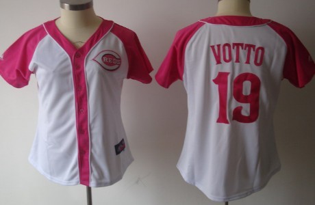 Womens Cincinnati Reds 19 Joey Votto 2012 Fashion Majestic Athletic Jerseys,We sell and wholesale Womens Cincinnati Reds 19 Joey Votto 2012 Fashion Majestic Athletic Jerseys on line form chian!