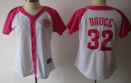 Womens Cincinnati Reds 32 Jay Bruce 2012 Fashion Majestic Athletic Jerseys,We sell and wholesale Womens Cincinnati Reds 32 Jay Bruce 2012 Fashion Majestic Athletic Jerseys on line form chian!