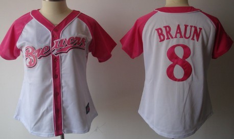 Womens Milwaukee Brewers #8 Ryan Braun 2012 Fashion Majestic Athletic Jerseys,We sell and wholesale Womens Milwaukee Brewers #8 Ryan Braun 2012 Fashion Majestic Athletic Jerseys on line form chian!